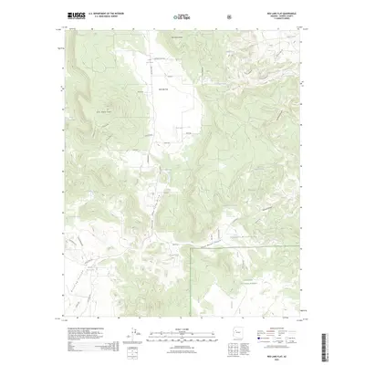 2026 Map of Red Lake Flat, 2026 Print