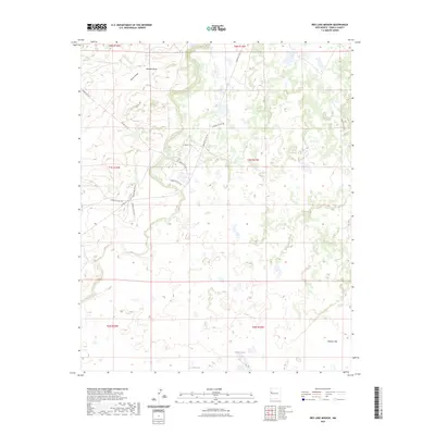 2023 Map of Red Lake Mission, 2023 Print