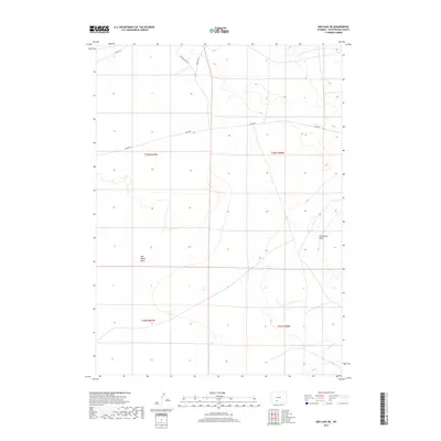 2017 Map of Red Lake NE, 2017 Print
