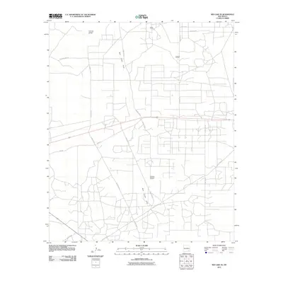 2010 Map of Red Lake SE, 2010 Print