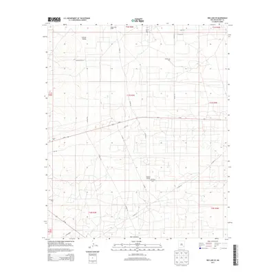 2013 Map of Red Lake SE, 2013 Print