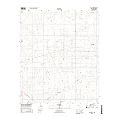 2017 Map of Red Lake SE, 2017 Print