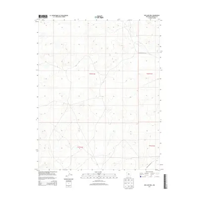 2013 Map of Red Lake Well, 2013 Print