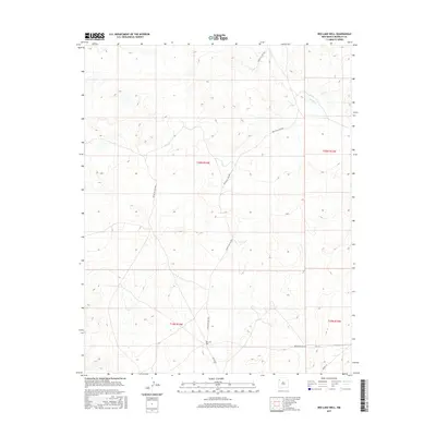2017 Map of Red Lake Well, 2017 Print