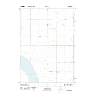 2012 Map of Red Lake West, 2012 Print