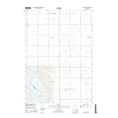 2015 Map of Red Lake West, 2015 Print