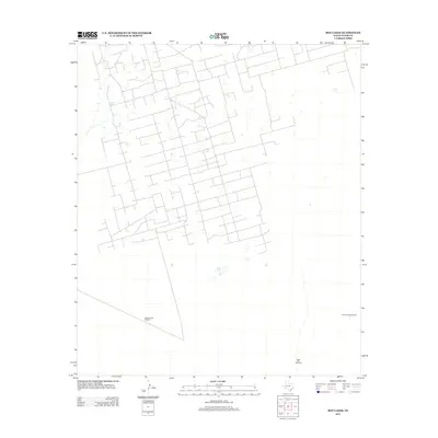 2012 Map of Red Lakes, 2012 Print