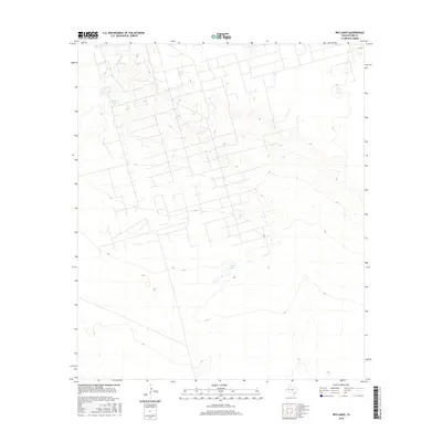2016 Map of Red Lakes, 2016 Print