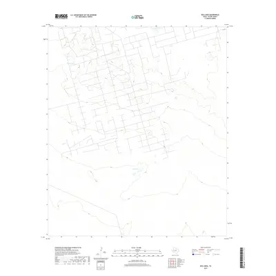 2019 Map of Red Lakes, 2019 Print