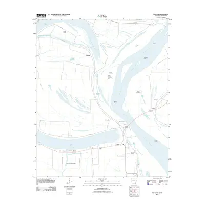 2011 Map of Red Leaf, 2011 Print