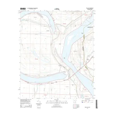 2014 Map of Red Leaf, 2014 Print