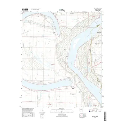 2017 Map of Red Leaf, 2017 Print