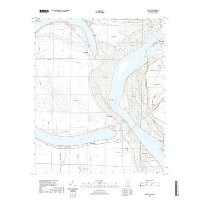 2020 Map of Red Leaf, 2020 Print