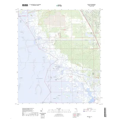 2024 Map of Red Level, 2024 Print