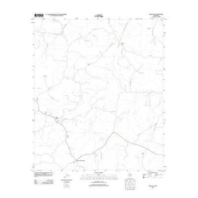 2012 Map of Red Lick, 2012 Print