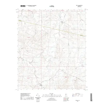 2020 Map of Red Lick, 2020 Print