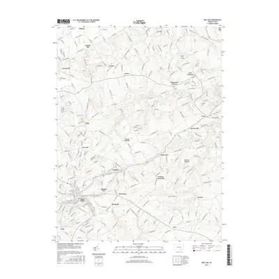 2016 Map of Red Lion, 2016 Print