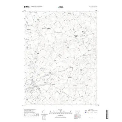 2019 Map of Red Lion, 2019 Print
