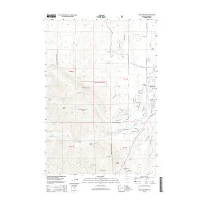 2014 Map of Red Lodge West, 2014 Print