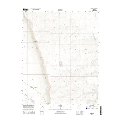 2014 Map of Red Mesa, 2014 Print