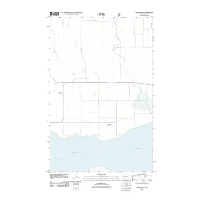 2011 Map of Red Mike Hill, 2011 Print