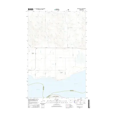2014 Map of Red Mike Hill, 2014 Print