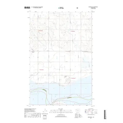 2017 Map of Red Mike Hill, 2017 Print