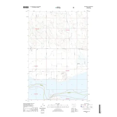 2020 Map of Red Mike Hill, 2020 Print