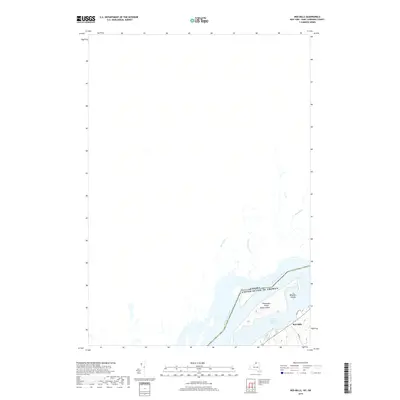 2019 Map of Red Mills, 2019 Print