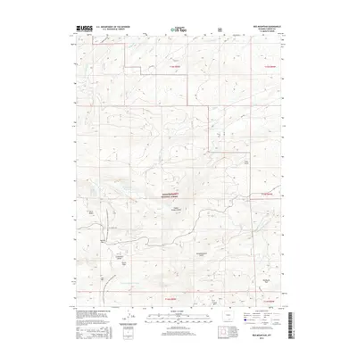 2015 Map of Red Mountain, 2015 Print