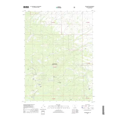 2017 Map of Red Mountain, 2017 Print