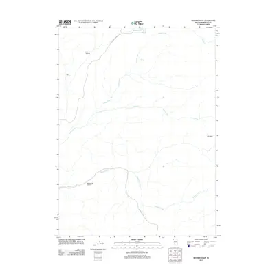 2011 Map of Red Mountain, 2011 Print