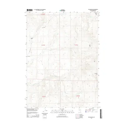 2015 Map of Red Mountain, 2015 Print