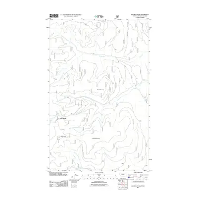 2011 Map of Red Mountain, 2011 Print