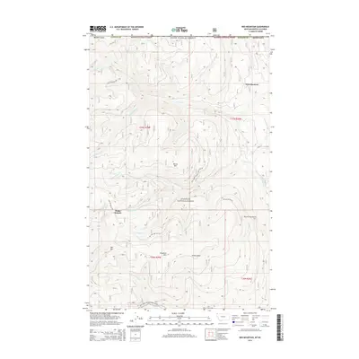 2014 Map of Red Mountain, 2014 Print