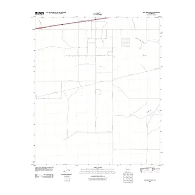 2010 Map of Red Mountain, 2010 Print