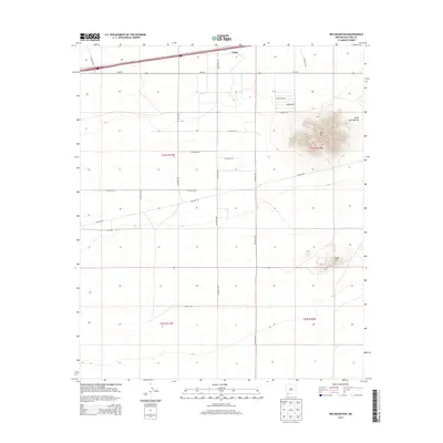 2013 Map of Red Mountain, 2013 Print