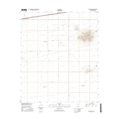2017 Map of Red Mountain, 2017 Print
