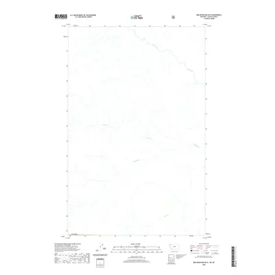 2020 Map of Red Mountain OE N, 2020 Print