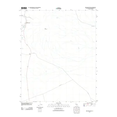 2012 Map of Red Mountain, 2012 Print