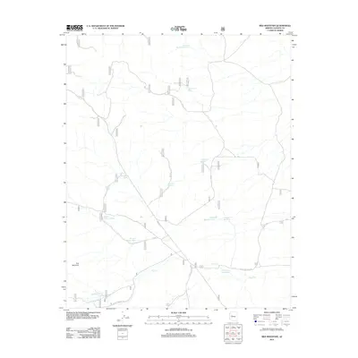 2012 Map of Red Mountain, 2012 Print
