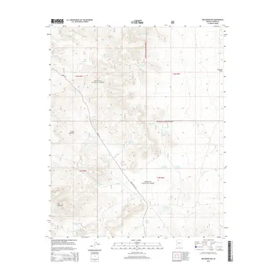 2014 Map of Red Mountain, 2014 Print