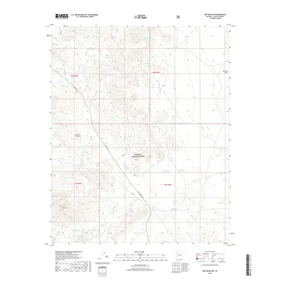 2018 Map of Red Mountain, 2018 Print