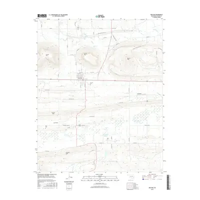 2016 Map of Red Oak, 2016 Print
