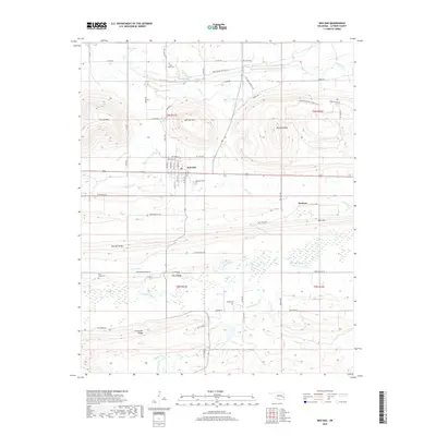 2018 Map of Red Oak, 2018 Print