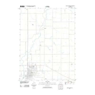 2010 Map of Red Oak North, 2010 Print