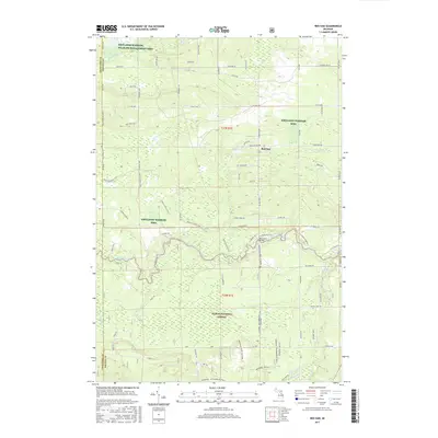 2017 Map of Red Oak, 2017 Print