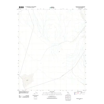 2012 Map of Red Pass Lake, 2012 Print
