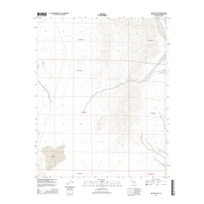 2015 Map of Red Pass Lake, 2015 Print