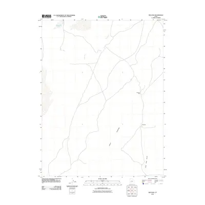 2010 Map of Red Pass, 2010 Print
